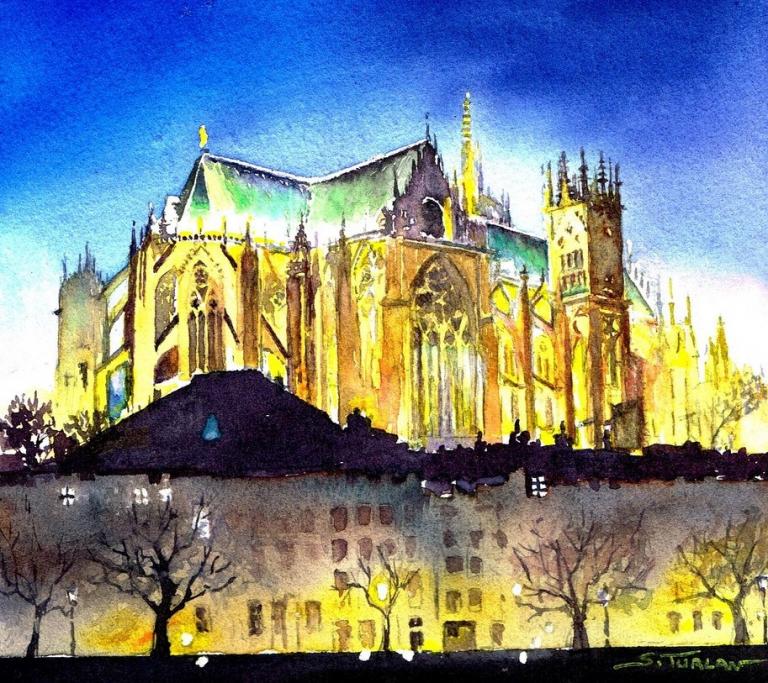 Cathedrale nuit  2021